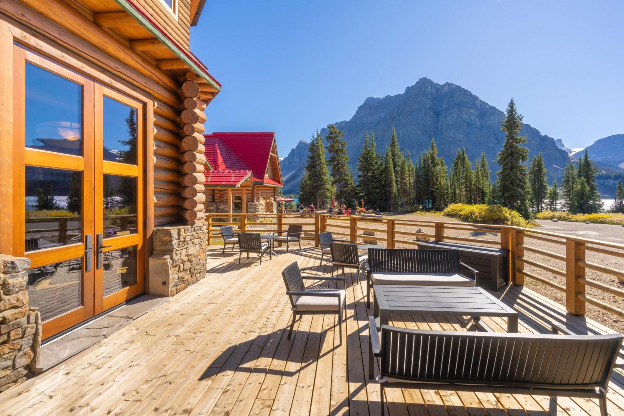 The Lodge At Bow Lake เลคหลุยส์ ภายนอก รูปภาพ